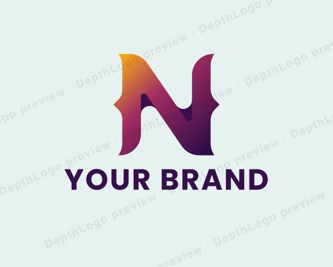 Creative Studio Letter N logo template for Your Brand