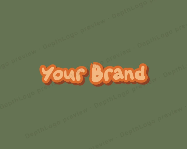 Cute Playful Studio logo template for Your Brand