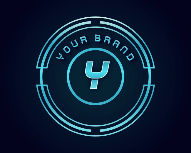 Cyber Tech Gaming logo template for Your Brand