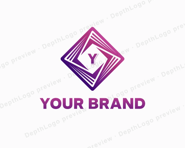 Cyber Tech Software logo template for Your Brand