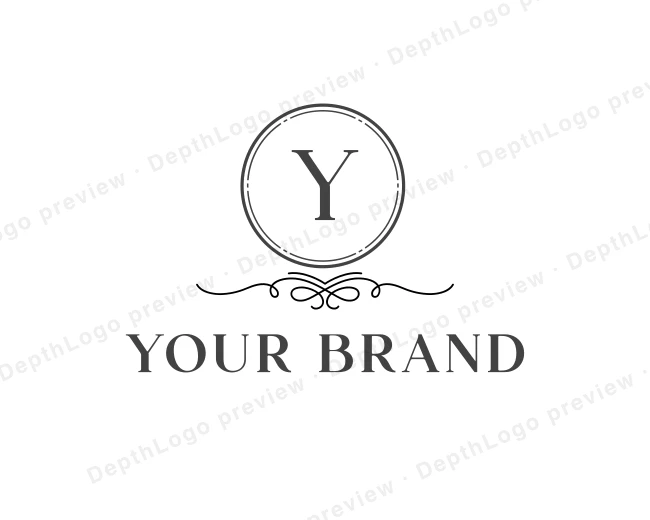Decorative Elegant Swirl logo template for Your Brand