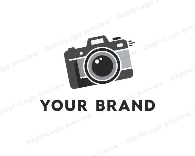 Digital Camera Photography logo template for Your Brand