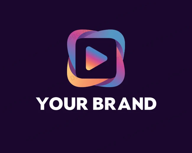 Digital Media Streaming logo template for Your Brand