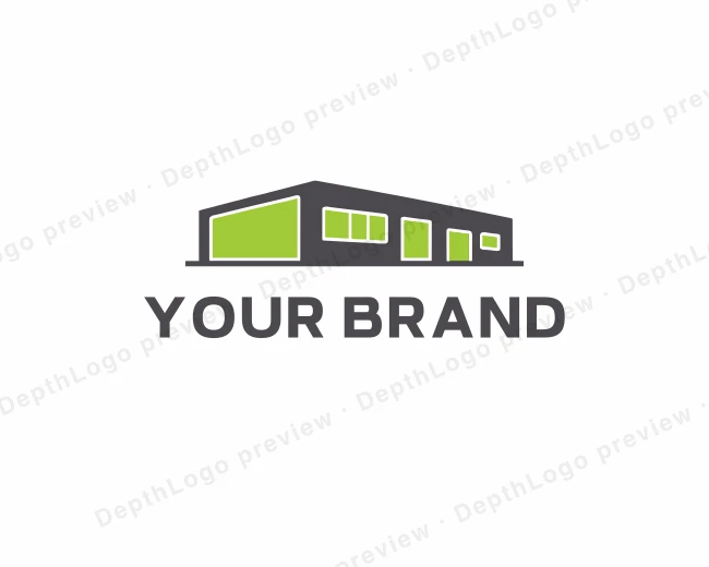 Distribution Warehouse Storage logo template for Your Brand