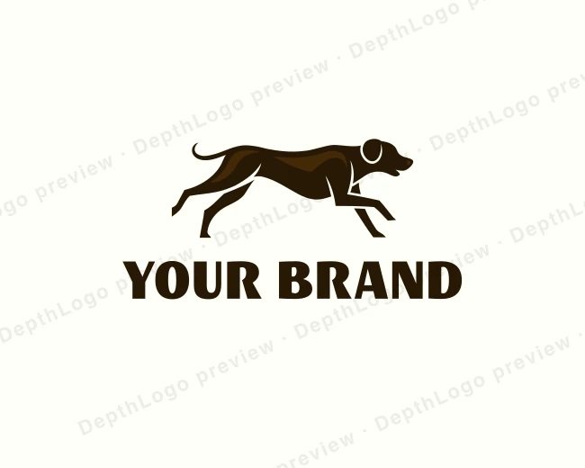 Dog Pet Vet logo template for Your Brand