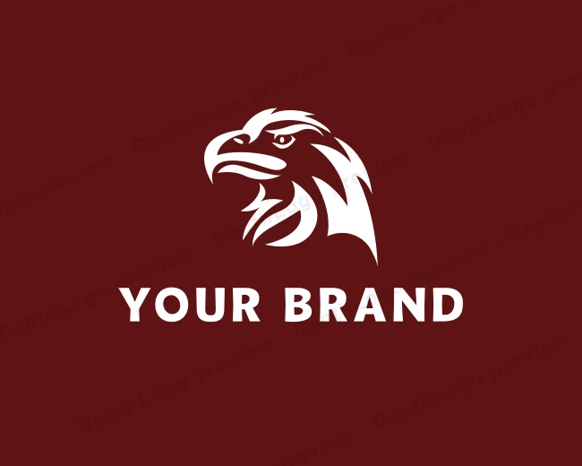 Eagle Bird Animal logo template for Your Brand
