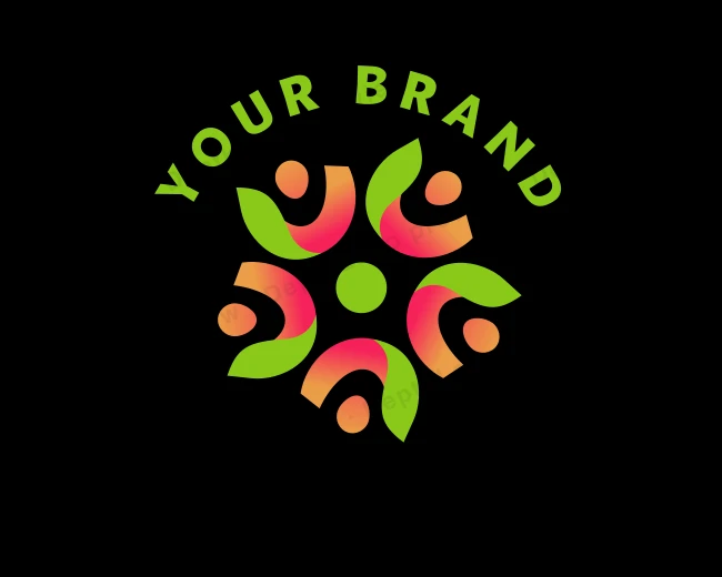 Eco Charity Foundation logo template for Your Brand
