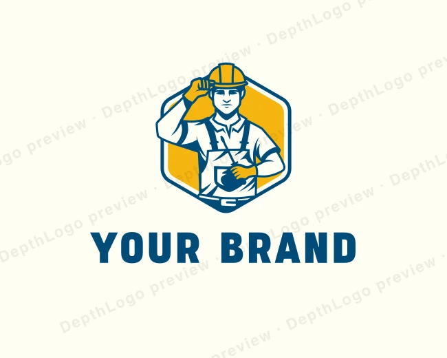 Electrician Power Maintenance logo template for Your Brand