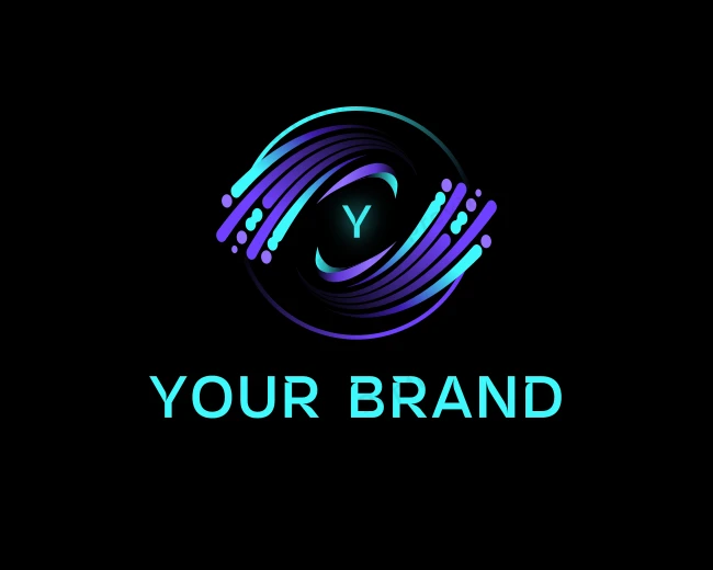 Electronics Cable Internet logo template for Your Brand