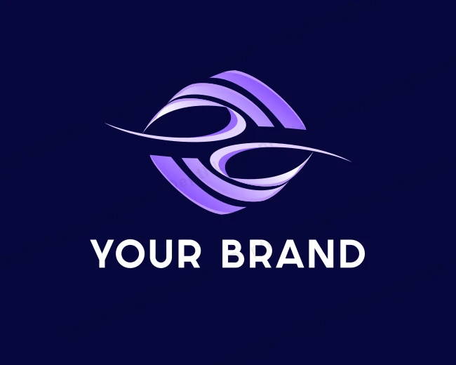 Electronics Swoosh Tech logo template for Your Brand