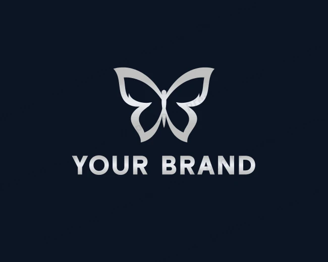 Elegant Butterfly Jewelry logo template for Your Brand