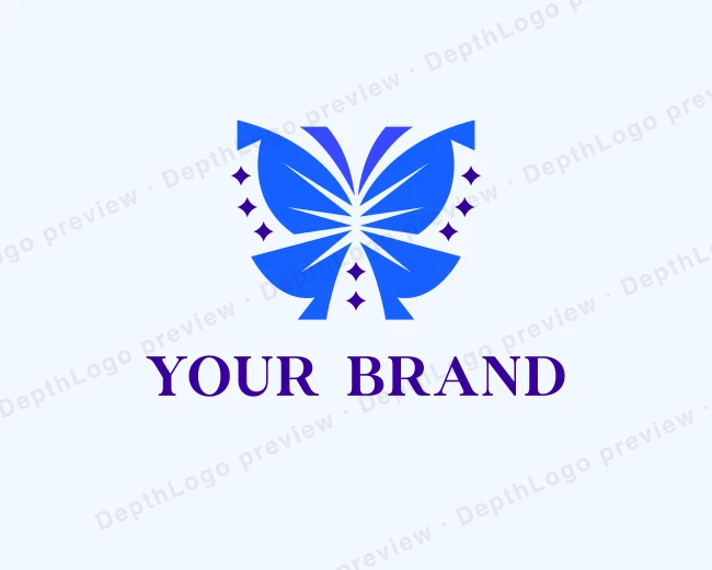 Elegant Butterfly Wings logo template for Your Brand