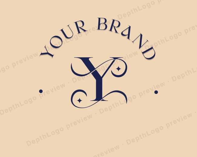 Elegant Fashion Monogram logo template for Your Brand