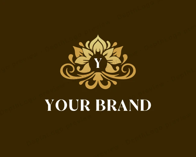 Elegant Floral Decor logo template for Your Brand