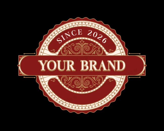 Elegant Ornate Badge logo template for Your Brand