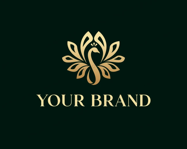 Elegant Peacock Bird logo template for Your Brand