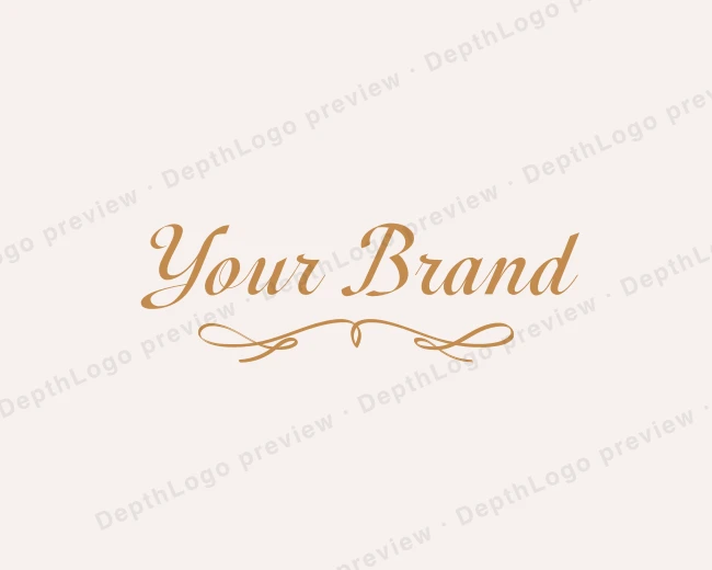 Elegant Signature Calligraphy logo template for Your Brand