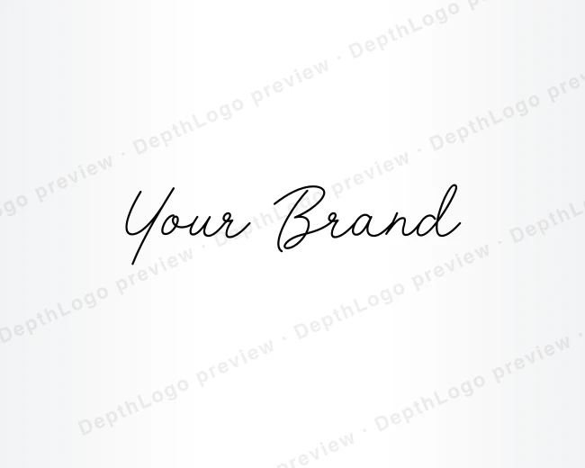 Elegant Stylist Signature logo template for Your Brand