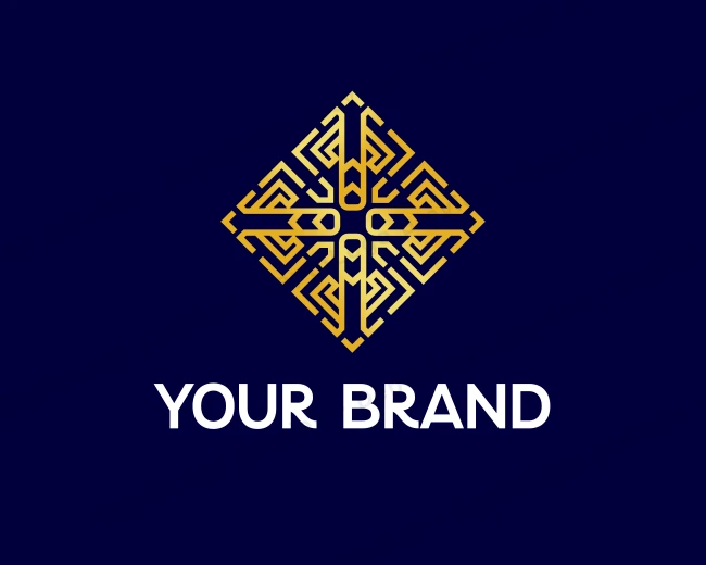 Elegant Textile Pattern logo template for Your Brand