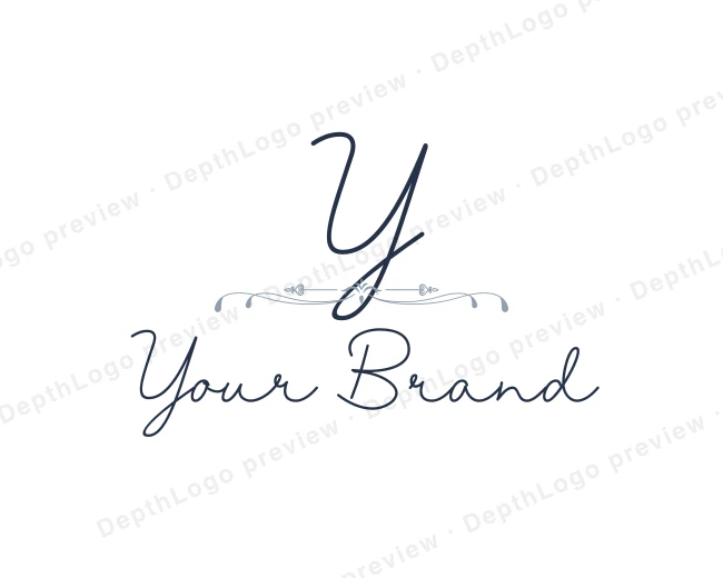 Elegant Wedding Signature logo template for Your Brand