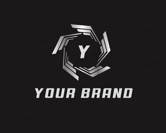 Engineering Industrial Metalwork logo template for Your Brand