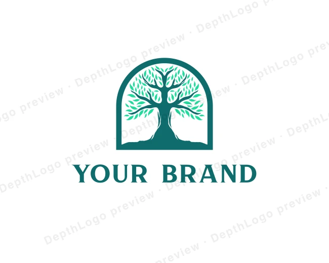 Environment Tree Planting logo template for Your Brand