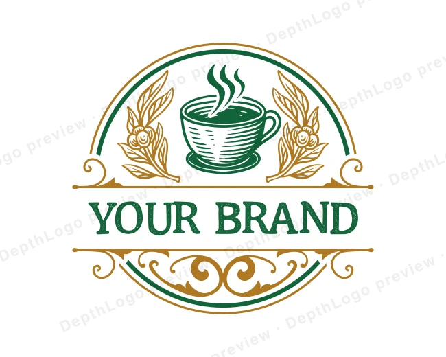 Espresso Coffee Shop logo template for Your Brand