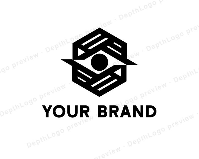 Eye Digital Vision logo template for Your Brand