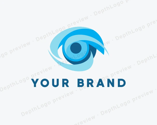 Eye Optical Lens logo template for Your Brand