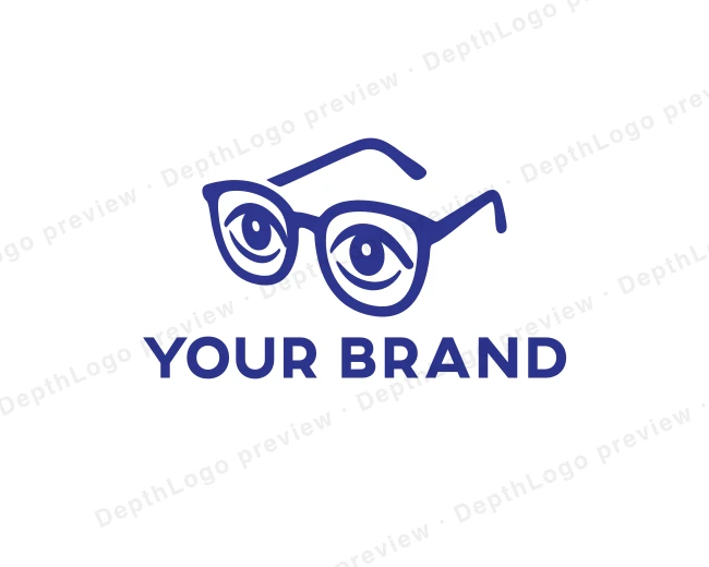 Eyewear Optometry Vision logo template for Your Brand
