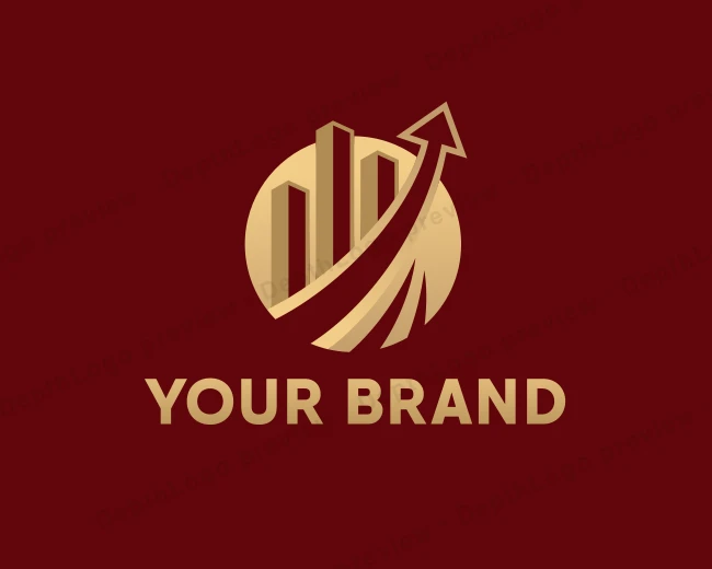 Finance Data Analytics logo template for Your Brand