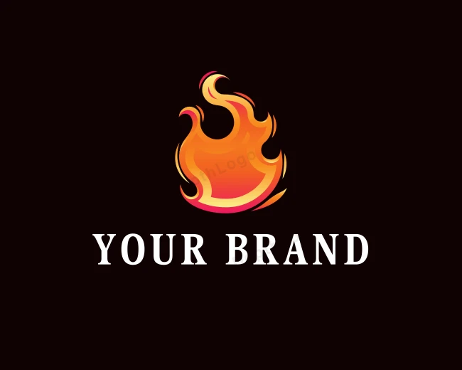 Fire Gas Fuel logo template for Your Brand