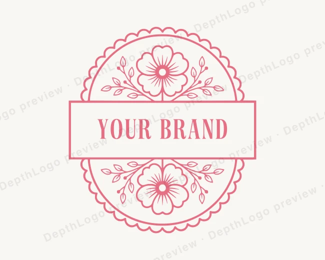 Florist Flower Gardening logo template for Your Brand