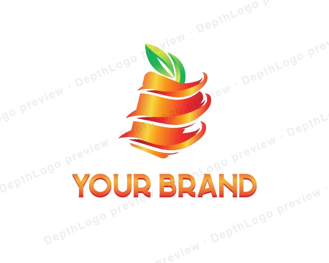Fresh Fruit Juice logo template for Your Brand