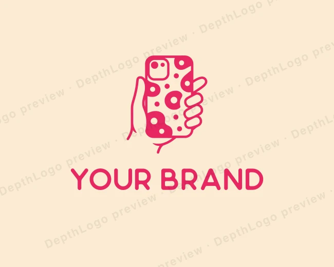 Gadget Mobile Accessory logo template for Your Brand