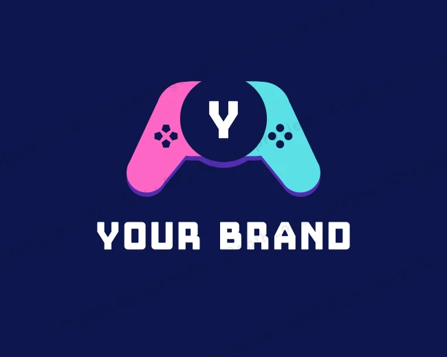 Game Controller Entertainment logo template for Your Brand