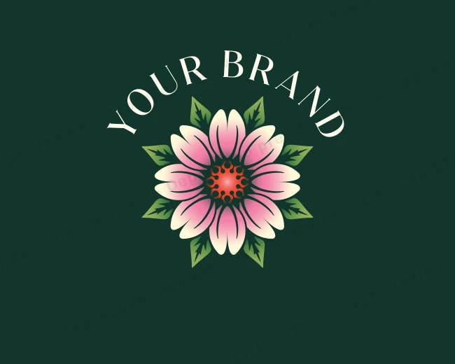 Garden Floral Horticulture logo template for Your Brand