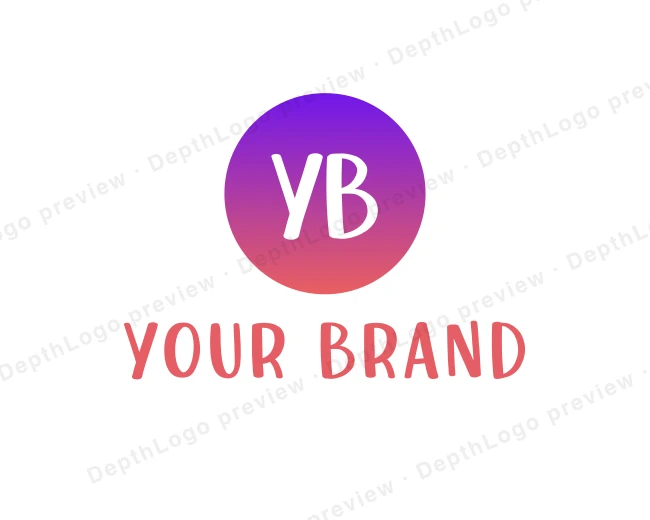 Generic Circle Company logo template for Your Brand