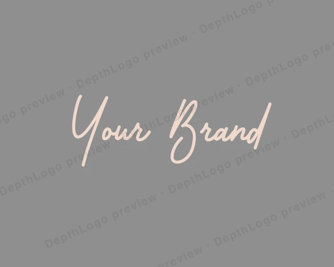 Generic Signature Studio logo template for Your Brand
