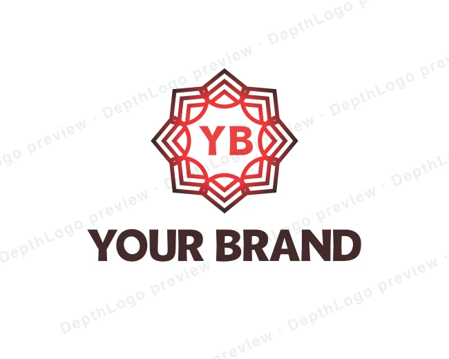 Geometric Consulting Agency logo template for Your Brand