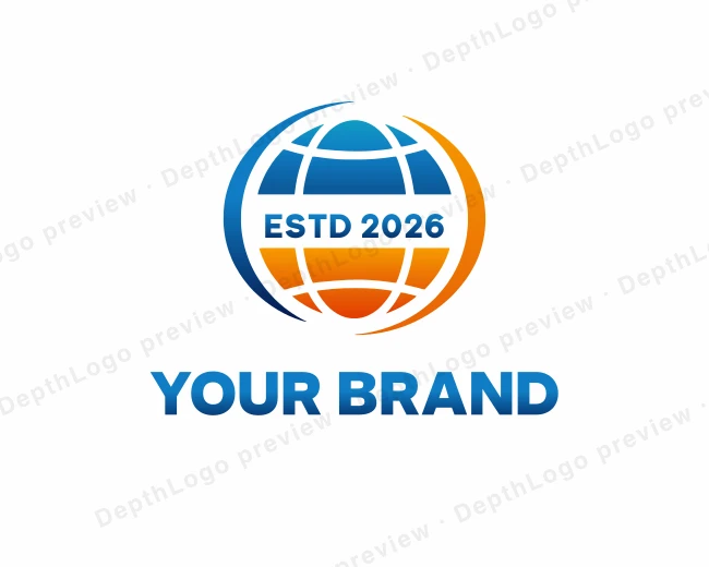 Global News Broadcast logo template for Your Brand