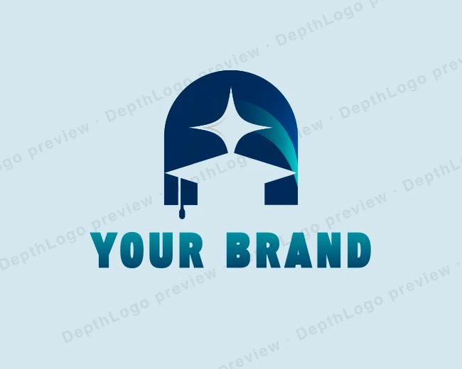 Graduation Academy Scholar logo template for Your Brand