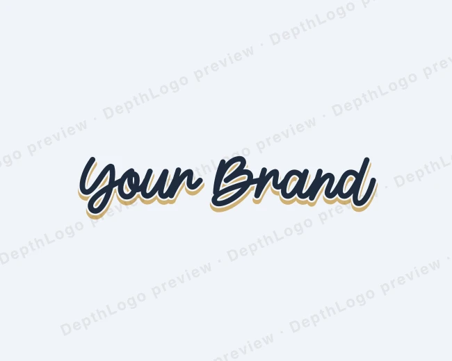 Handwritten Handmade Craft logo template for Your Brand