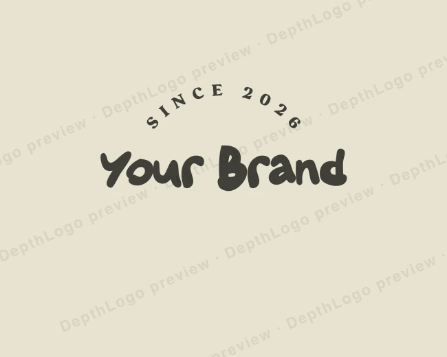 Handwritten Urban Apparel logo template for Your Brand
