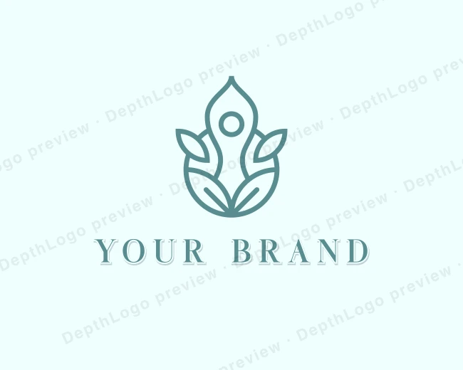 Health Meditation Zen logo template for Your Brand
