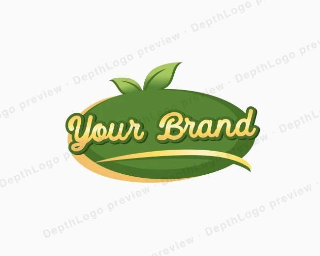 Healthy Organic Nutrition logo template for Your Brand