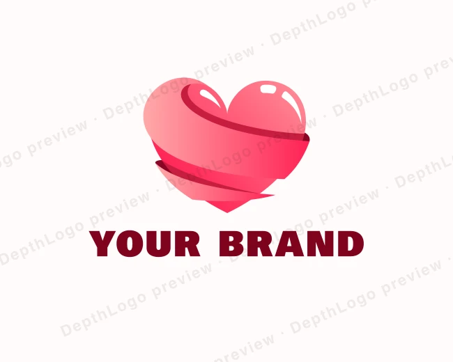 Heart Care Health logo template for Your Brand