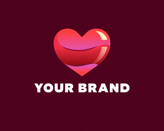 Heart Charity Foundation logo template for Your Brand