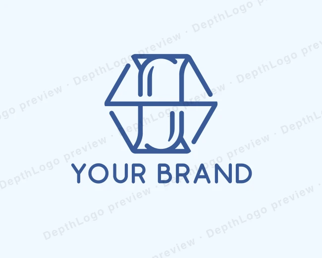 Hexagon Drug Pharmacy logo template for Your Brand