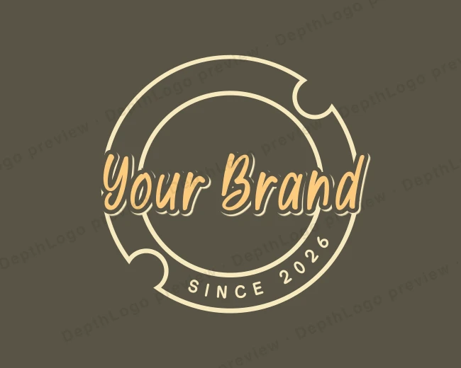 Hipster Retro Firm logo template for Your Brand